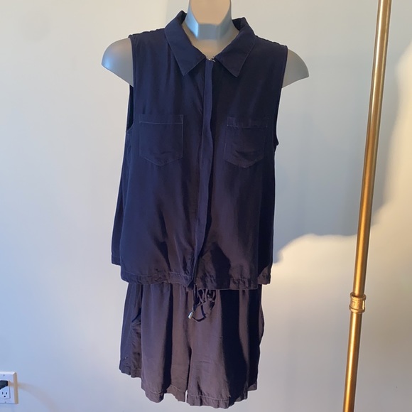 Splendid Blue Romper - Picture 2 of 8